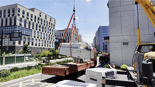 陽光鋪路奔赴未來-競達公司整體搬遷進行時